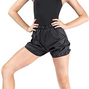 Body Wrappers Ripstop "Trash Bag" Shorts - Adult Medium, Black